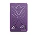 iShoppingdeals - for Nextbook 7 Tablet (Model NX700QC16G Only) TPU Rubber Shell Cover Case, Purple