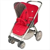 Maclaren WOX21013 / AOX31013 Grand Tour Stroller in Scarlet / Champagne
