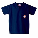 Illinois Fighting Illini NCAA Classic Scrub 1 Pocket Top (Navy) (X Small)