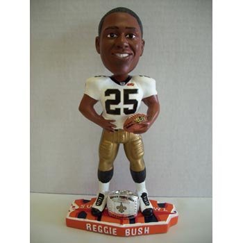 Reggie Bush New Orleans Saints Super Bowl XLIV Champions Bobblehead (Quantity of 1)