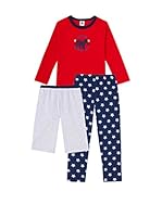 Petit Bateau Conjunto (Multicolor)