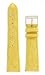 Watch band Genuine Crocodile Strap 20mm Yellow