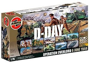 Childrens Toyshop  Toys : Airfix 1/72 D-Day Operation Overlord 1944 Gift Se