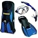 US Divers Admiral Deluxe Snorkeling Set (mens size 7-10)