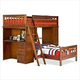 Tradewins RO-EF-L30 Echo Falls Loft Bed in Rosewood