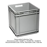 dVault® Collection Tote For Locking Secure Collection Unit, Delivery Vault ....