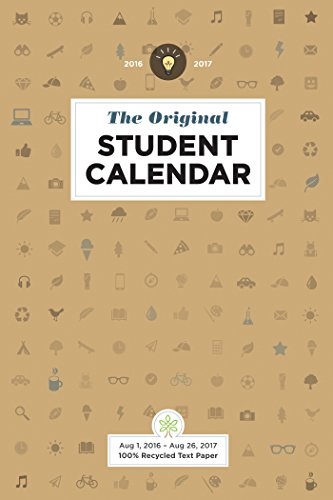 The Original Student Calendar 2016-2017