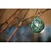 Aurora Glw Solar String Light Sea Glass/White LED