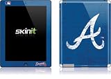 Skinit Atlanta Braves - Solid Distressed Vinyl Skin for Apple iPad 2