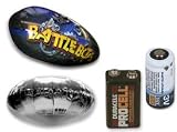 Mach Airship Accessory Bundle Incl BattleBot Blimp & UFO Saucer Balloons, 3V & 9V Battery