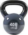 GoFit Premium Vinyl Dipped Kettle Bell With Introductory Training Dvd