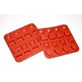 Moule silicone a chocolat en  4x4 formes HP FRANCE/BAUMALU