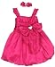 New Baby Taffeta Heart Rhinestone Bubble Dress & Headband ~ Pageant (5 Assorted Colors) 6M to 24M