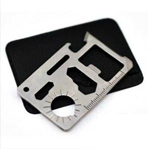 5PCS 11 Functions In 1 Multifunction Tool Pocket Saber Card Outdoor Camping Survival Knife