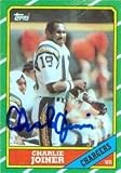 Charlie Joiner Autographed/Hand Signed Football Card (San Diego Chargers)