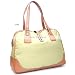 Olive Mini Weekender with Leather Trims