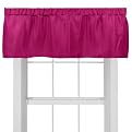 Eclipse Twill Thermaweave Valance - Raspberry (52 x 18")