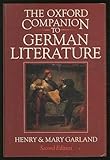 The Oxford companion to German literature