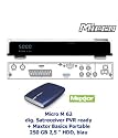 Micro M 62 + Maxtor Basics Portable 250 GB ext. blau FP
