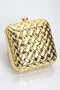 Evening Purse - Quilted Gold