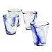 Kitchen & Housewares : Bormioli Rocco Murano Beverage Glasses, Set of 4, Gift Boxed, Cobalt Blue