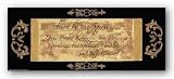 Words to Live By - Black/Gold: Live by by Debbie DeWitt 20
