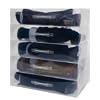 Stackable Clear Knee Length Boots Storage Boxes