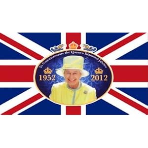 Queen Elizabeth II Diamond Jubilee Giant Flag Queen Elizabeth II Diamond Jubilee Giant Flag