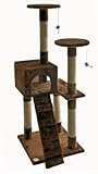 Go Pet Club 52-Inch Cat Tree, Brown
