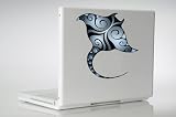 Macbook Sticker Laptop Decal Vinyl Manta Ray Original Art Design