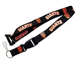 San Francisco Giants Sf Clip Lanyard Keychain Id Ticket Holder Black