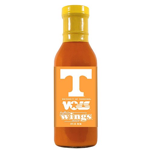 Tennessee Volunteers NCAA Buffalo Wings Sauce - 12oz by Hot Sauce Harry