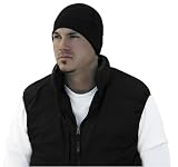 41khgKuPg8L. SL160  Zan Headgear Fleece Helmet Liner with Neoprene Ear Cover Black One Size Fits All OSFA WHLF114N
