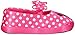 Disney Girl's Minnie Mouse Scuff Slipper 207-K