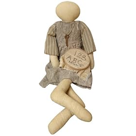Emma Doll With Sampler