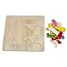 Dreaman Wooden Helicopter Puzzle Educational Developmental Baby Kids Training Toy