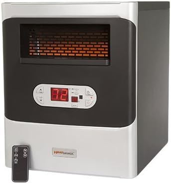 Heat WorX Portable Infrared Space Heater with air MAX Efficient Flow Technology