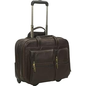 Buy Samsonite Business Cases Leather Wheeled Computer Case by var goTwisterProductImageStrings = new Object();goTwisterProductImageStrings['prodImageNotAvailTextNoColor'] = 