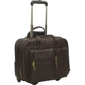 Buy Samsonite Business Cases Leather Wheeled Computer Case by var goTwisterProductImageStrings = new Object();goTwisterProductImageStrings['prodImageNotAvailTextNoColor'] = 