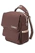 Ju Ju Be Packabe Diaper Bag, Brown/Champagne