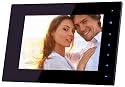 NIX 7 Inch Cordless, Flat Screen Digital Photo Frame - Internal Rechargeable Battery, 2GB Internal Memory, Auto Rotate Sensor & 'Blue Lite' Touch Sensitive Controls - TS07C