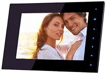 NIX 7 Inch Flat Screen Digital Photo Frame with Touch Sensitive Controls - TS07B