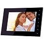 NIX Designer Series Cordless 7 inch Digital Photo Frame, Internal Rechargeable Battery, Genuine High Resolution, 2GB Internal Memory, Auto Rotate Sensor, 'Blue Lite' Touch Sensitive Controls - TS07E