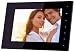 NIX Designer Series Cordless 7 inch Digital Photo Frame, Internal Rechargeable Battery, Genuine High Resolution, 2GB Internal Memory, Auto Rotate Sensor, Blue Lite Touch Sensitive Controls - TS07E  from NIX