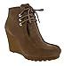 Michael Kors Women's Rory Bootie Wedge Heel Boots Shoes