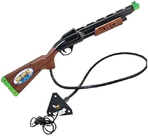 Shotgun Assembly for Big Buck HD, Black with Woodgrain, Green Butt