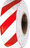 Stripe Vinyl Flagging Red/White