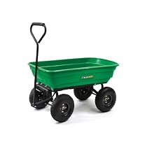 Tricam GOR209-W 600-Pound Capacity Gorilla Carts Dumping Cart - Green