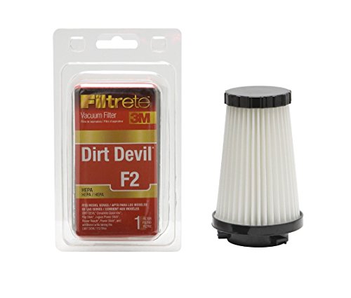 Filtrete Dirt Devil F2 HEPA Filter, 3 Filters Per Pack
