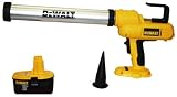 DEWALT DC547K Heavy-Duty 18 Volt - 600ml Adhesive and Caulk Gun